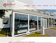 Tablet Screenshot of eifert-datensysteme.de